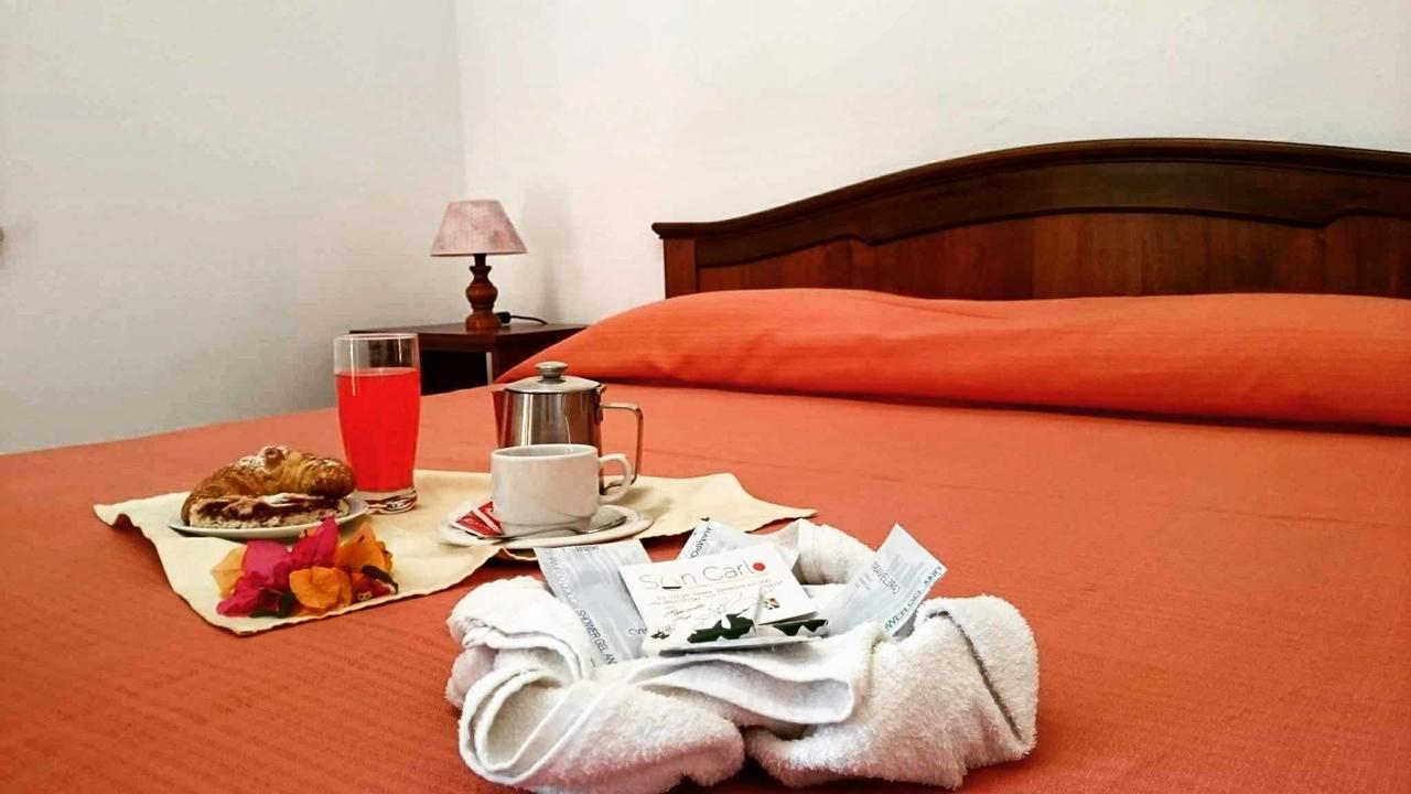 Bed and Breakfast San Carlo - Terrazzo Sul Mare Con Ristorante E Pizzeria Zambrone Exterior foto